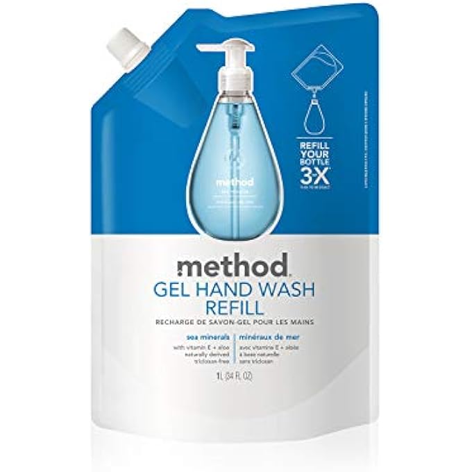Method GEL HAND SOAP REFILL, SEA MINERALS, 34 OZ, 1 PACK, PACKAGING MAY VARY - Image 1